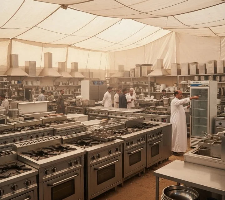 شراء معدات المطاعم جدة